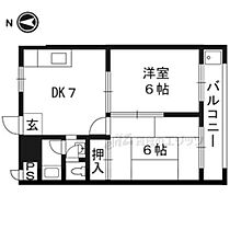 パークレットユニオン 102 ｜ 京都府京都市中京区西ノ京原町（賃貸マンション2DK・1階・48.00㎡） その2