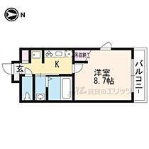 京都府京都市右京区西院西貝川町（賃貸マンション1K・6階・28.00㎡） その1