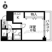 京都府京都市中京区新烏丸通二条上る橘柳町（賃貸マンション1K・6階・22.40㎡） その2