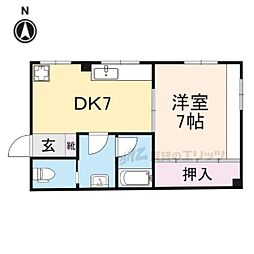 間取図画像 1DK