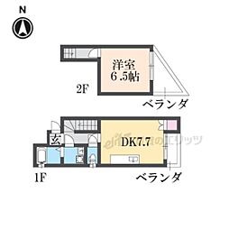間取図画像 1DK