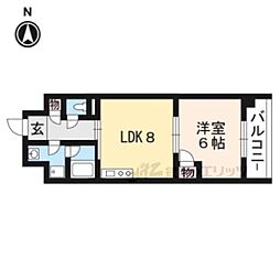 間取図画像 1DK