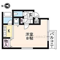 トラスティ21 207 ｜ 京都府京都市上京区大宮通寺之内一丁下る西入伊佐町（賃貸マンション1R・2階・25.00㎡） その2