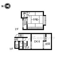 京都府京都市北区紫野大徳寺町（賃貸テラスハウス1DK・1階・37.51㎡） その2