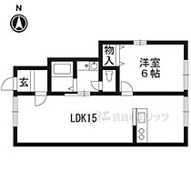 リバーサイドアーバンＥ棟 E11 ｜ 京都府京都市右京区梅津南町（賃貸アパート1LDK・1階・46.14㎡） その2