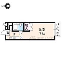 京都府京都市北区紫野今宮町（賃貸アパート1K・2階・17.00㎡） その2