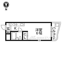 京都府京都市右京区太秦森ケ東町（賃貸マンション1R・4階・14.30㎡） その2