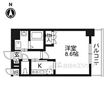 京都府京都市下京区五条通東洞院東入万寿寺町（賃貸マンション1K・10階・28.38㎡） その2