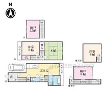 大北山原谷乾町23-25貸家  ｜ 京都府京都市北区大北山原谷乾町（賃貸一戸建3LDK・--・79.33㎡） その2