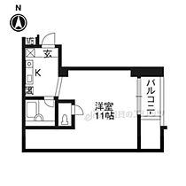 プラネシア京都 1002 ｜ 京都府京都市下京区西洞院通綾小路上ル妙伝寺町（賃貸マンション1R・10階・26.50㎡） その2