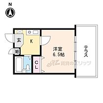 京都府京都市下京区西七条南東野町（賃貸マンション1K・1階・19.38㎡） その2