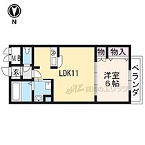 京都府京都市右京区山ノ内宮脇町（賃貸マンション1LDK・2階・41.43㎡） その2