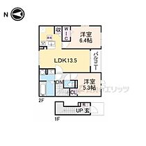 京都府京都市右京区西院日照町（賃貸アパート2LDK・2階・59.16㎡） その2