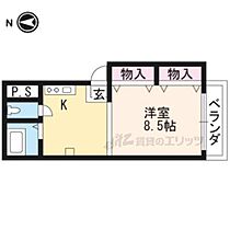 京都府京都市中京区横鍛冶町（賃貸マンション1K・2階・25.00㎡） その2