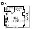 ダイヤモンドハウス・西院7階4.3万円