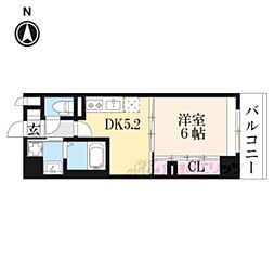 間取図画像 1DK