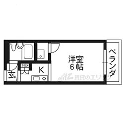 間取図画像 1K