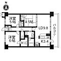 ファインフラッツ京都西院ザ・レジデンス6階16.5万円