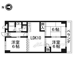 ロイヤル室町 3LDKの間取図画像
