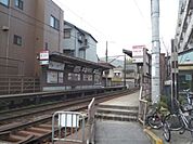 嵐電鹿王院駅まで640メートル