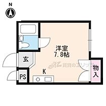 ラッジングハウス蘭V 303 ｜ 京都府京都市左京区東丸太町（賃貸マンション1R・3階・19.14㎡） その2