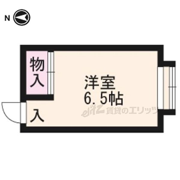 歓山荘 1F-2｜京都府京都市左京区北白川伊織町(賃貸アパート1R・1階・12.00㎡)の写真 その2