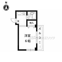 ＣＡＳＡ22 205 ｜ 京都府京都市北区上賀茂朝露ケ原町（賃貸マンション1K・2階・16.20㎡） その2