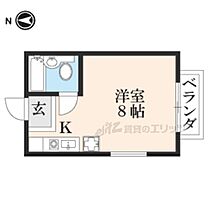 京都府京都市左京区一乗寺地蔵本町（賃貸アパート1K・2階・20.00㎡） その2