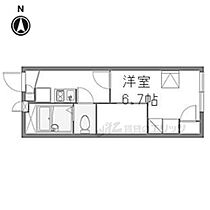 レオパレス二条城北 209 ｜ 京都府京都市上京区大宮通出水下る家永町（賃貸アパート1K・2階・19.87㎡） その2