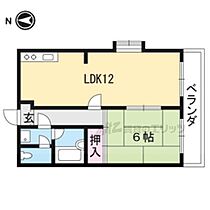 京都府京都市左京区岩倉忠在地町（賃貸マンション1LDK・1階・40.00㎡） その2