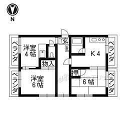 修学院駅 6.4万円