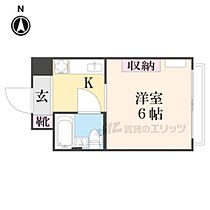 京都府京都市上京区岡松町（賃貸マンション1R・3階・15.68㎡） その2