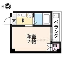 京都府京都市左京区下鴨塚本町（賃貸アパート1K・2階・20.00㎡） その2