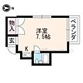 タウンハイツ白川2階2.6万円