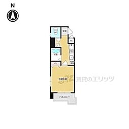 マ・メゾン 1Kの間取図画像