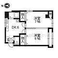 葛城マンション4階6.9万円