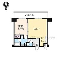 京都府京都市上京区新烏丸頭町（賃貸マンション1LDK・3階・38.95㎡） その2