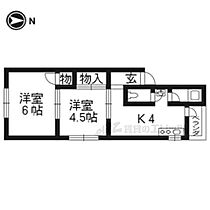 紫竹マンション 32 ｜ 京都府京都市北区紫竹栗栖町（賃貸マンション2K・3階・32.10㎡） その2