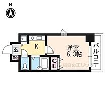 京都府京都市中京区両替町通姉小路下る柿本町（賃貸マンション1K・2階・20.46㎡） その2