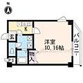 エリーフラッツ上桂2階5.7万円