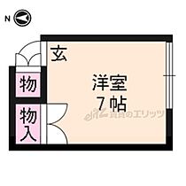 京都府京都市北区紫野西野町（賃貸アパート1R・2階・11.85㎡） その2