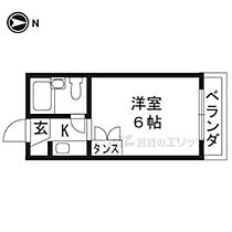 ハウス今出川 4-C ｜ 京都府京都市上京区三芳町（賃貸マンション1K・4階・15.00㎡） その2