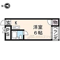 京都府京都市右京区太秦石垣町（賃貸マンション1K・4階・14.63㎡） その2