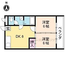 京都府京都市北区大宮西総門口町（賃貸マンション2LDK・3階・42.12㎡） その2