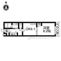 ケシミヤ上京 207 ｜ 京都府京都市上京区下長者町通裏門西入坤高町（賃貸マンション1DK・2階・37.76㎡） その2