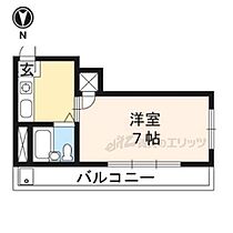 京都府京都市右京区常盤馬塚町（賃貸マンション1K・2階・22.68㎡） その2