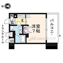 京都府京都市下京区扇酒屋町（賃貸マンション1K・10階・21.20㎡） その2