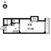 京都府京都市北区紫竹西北町（賃貸マンション1K・3階・30.00㎡） その2