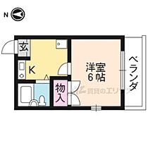 京都府京都市中京区西ノ京御輿岡町（賃貸マンション1K・2階・19.83㎡） その2