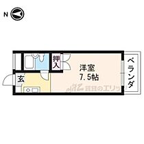 京都府京都市中京区西ノ京銅駝町（賃貸マンション1K・1階・18.81㎡） その2